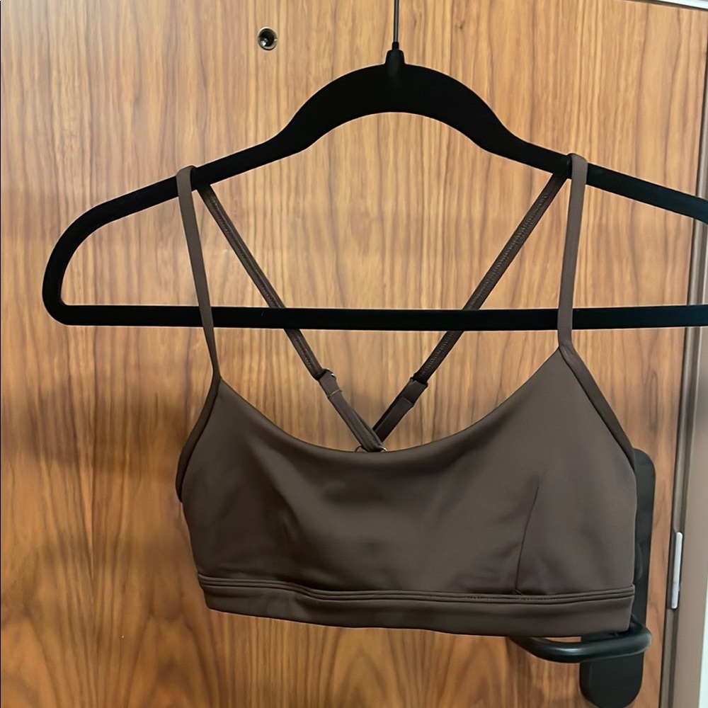 ALO Yoga Chocolate Brown Women's Bra